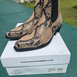 Steve Madden Snake Boots