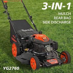 Yard Max 201 cc self-propelled lawnmower