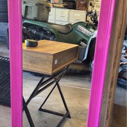 Pink Hanging Mirror $10 Gilbert And Ray Rd. Check All Pics And Offers.