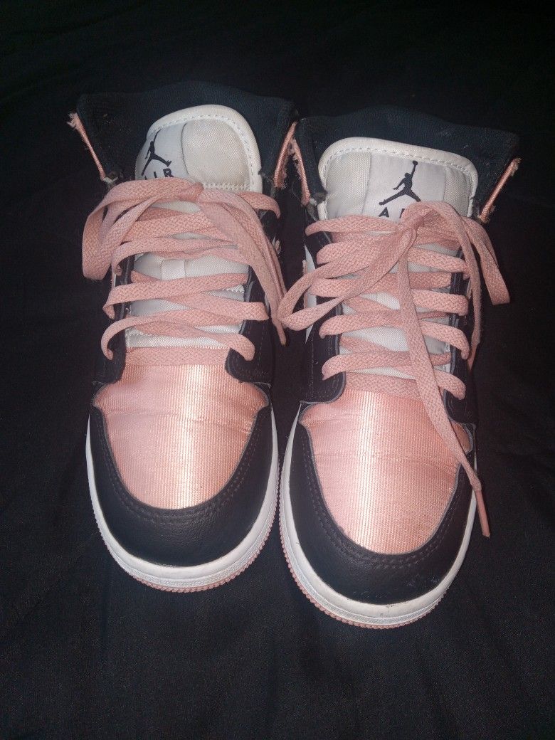 Air Jordan 1 Mid GS Madder Root