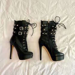 6” Stiletto Heel Boots