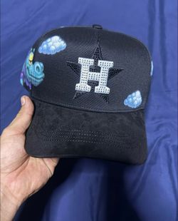 Dandy Hats X Sad Boyz 2.0 “Días Nublados” Junior H Black Gorra Diamantes