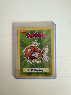 Pokémon Funskool who am I?  #129 Magikarp Card