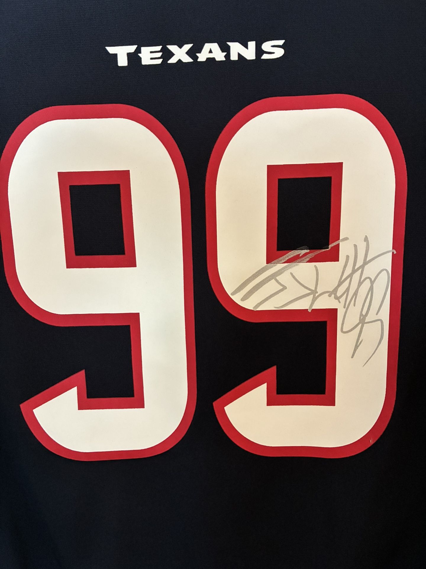 JJ WATT Autographed Houston Texans Jersey
