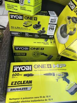 Ryobi tools