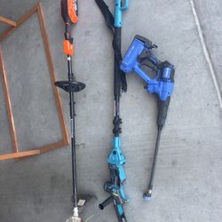 Atlast Weed Water With Battery And Charger. SEES11 Pole Saw/handsaw 2 In 1 With Two Batteries And Charger 
