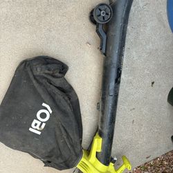 Ryobi 40 volt vac & sac with charger & battery 