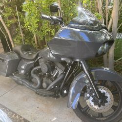 Salvaged Harley Davidson 
