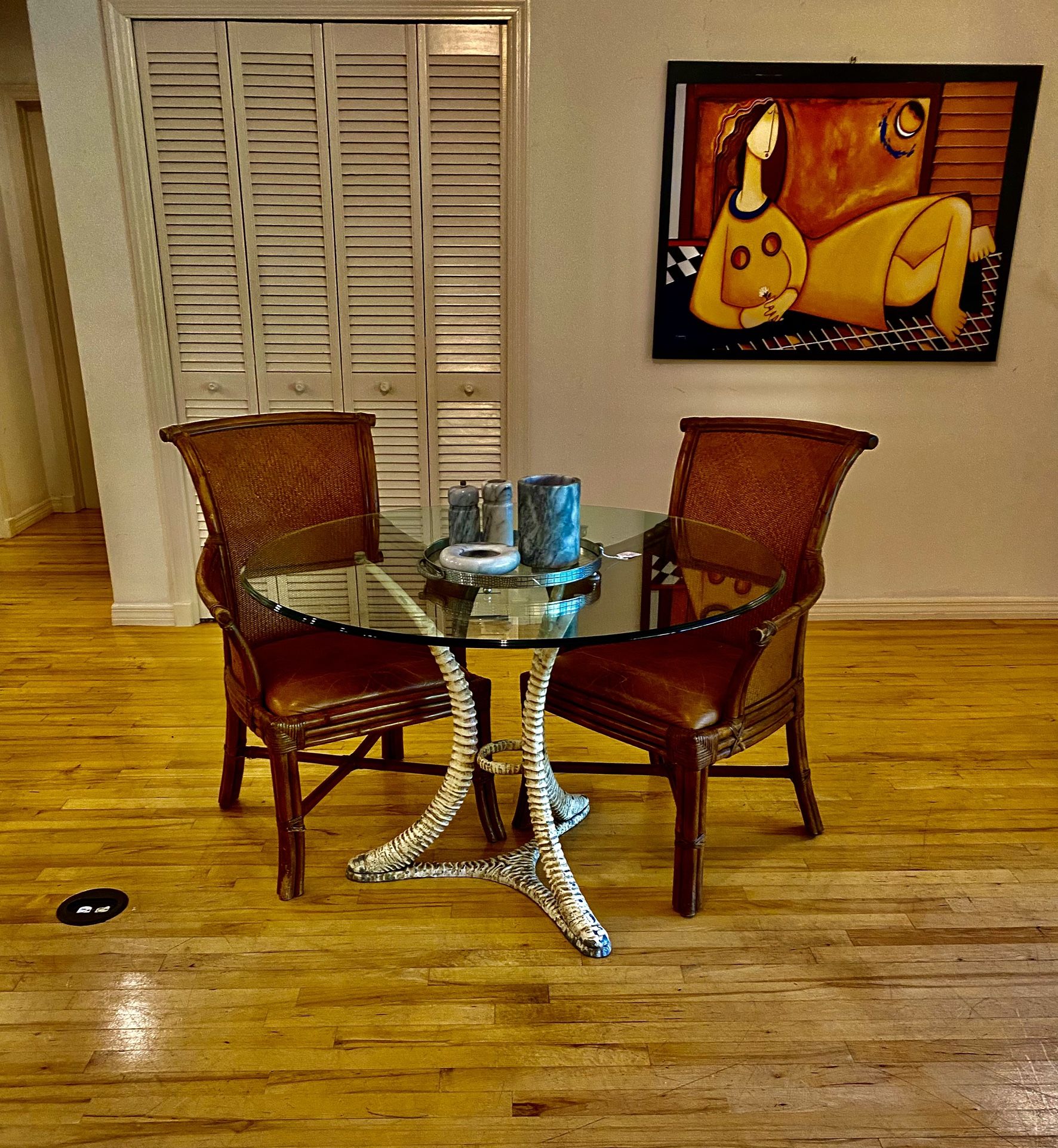 Great Pair Of Armchairs Sold As A Set