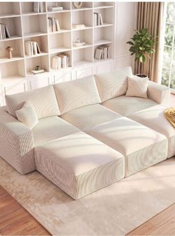 Boneless Large Sofa (Sofabed/Sectional) 1 Year Old