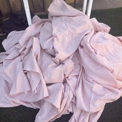 Dusty rose table linens 120 rounds free