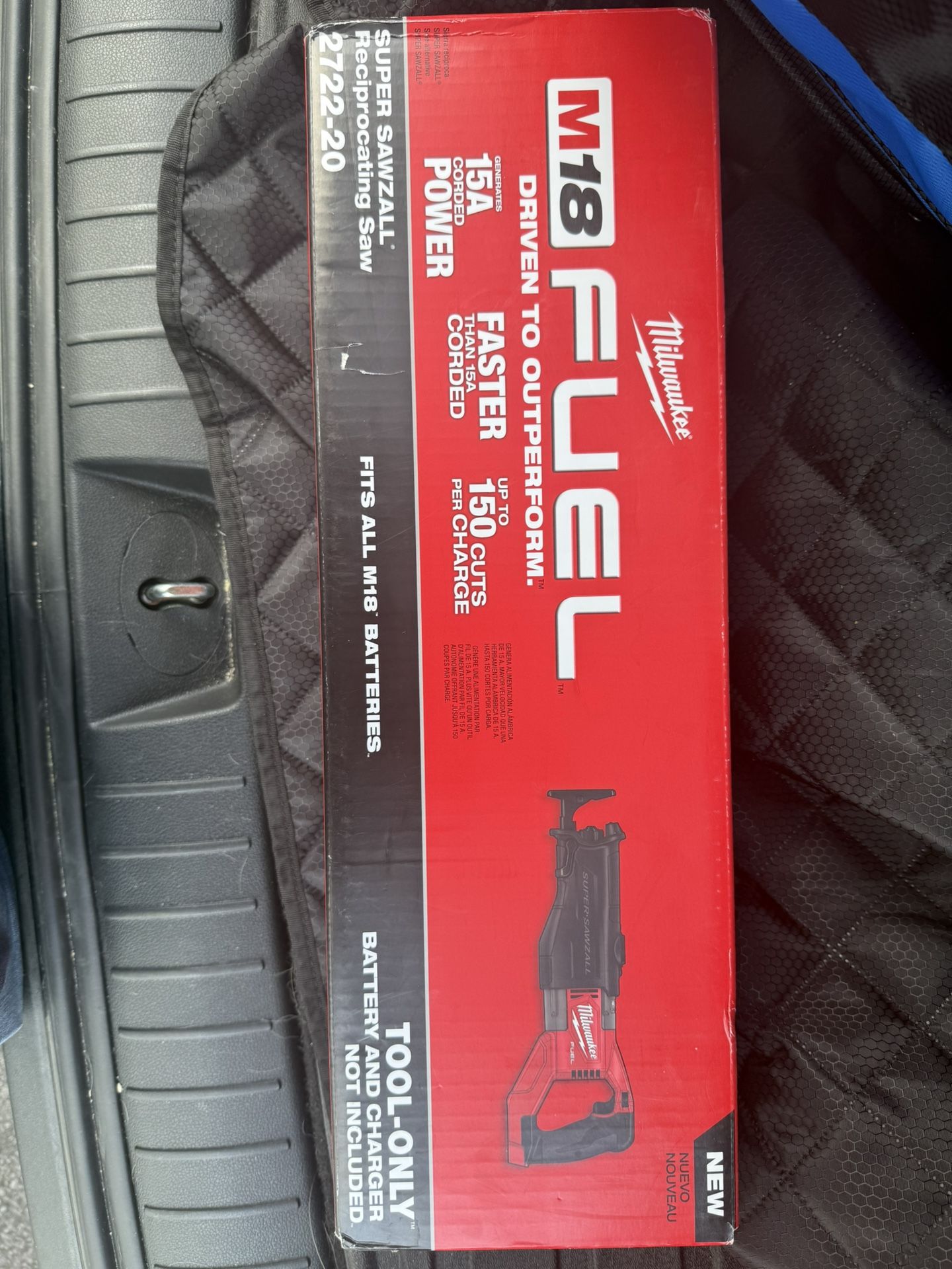 Milwaukee M18 Fuel Reciprocating Saw Brand New
