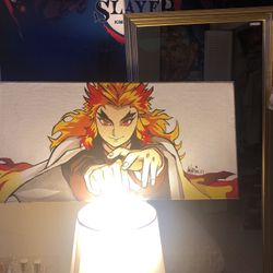 Rengoku Artist Painting 