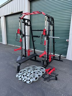 Gym Smith Machine Weights Weight Bench 