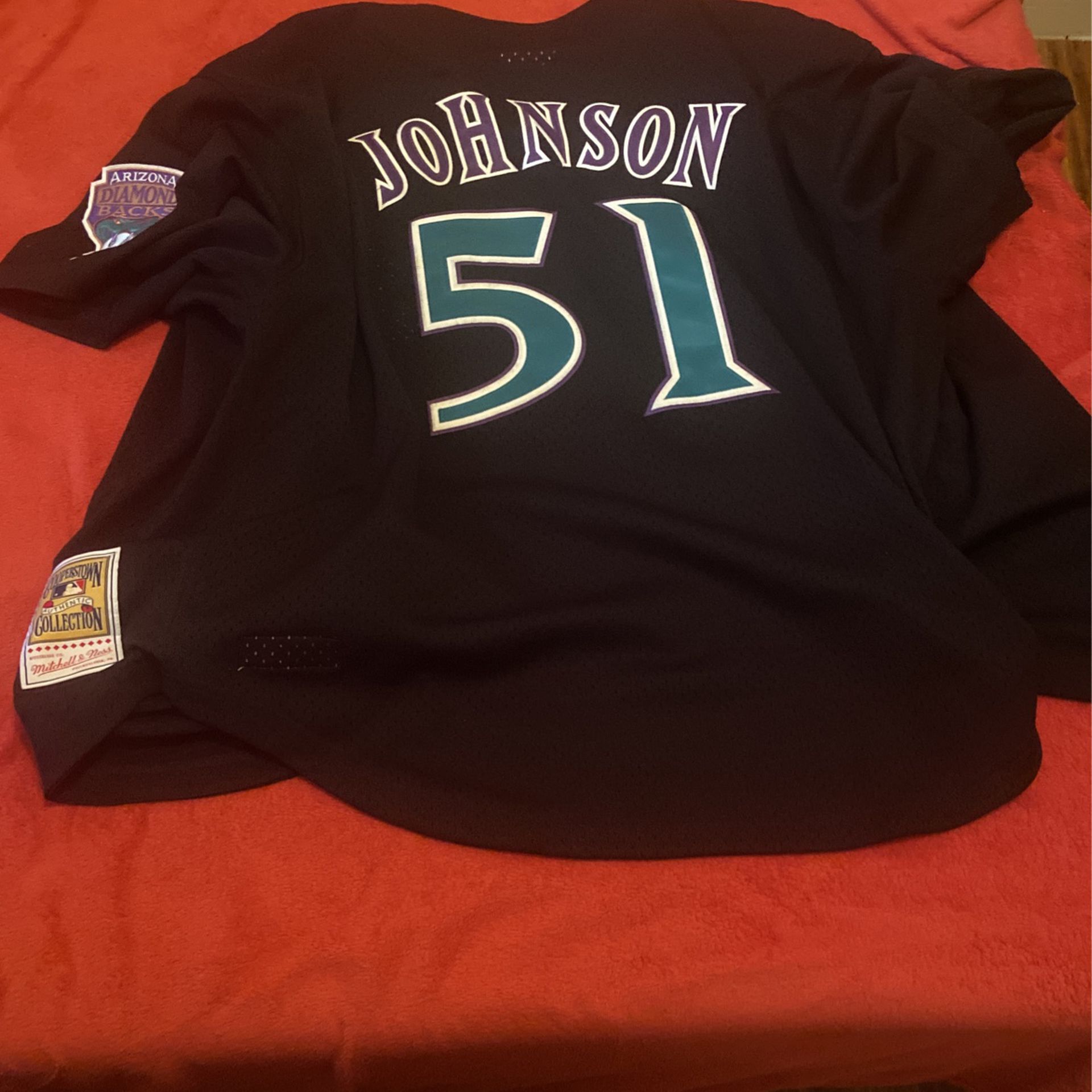randy johnson authentic jersey
