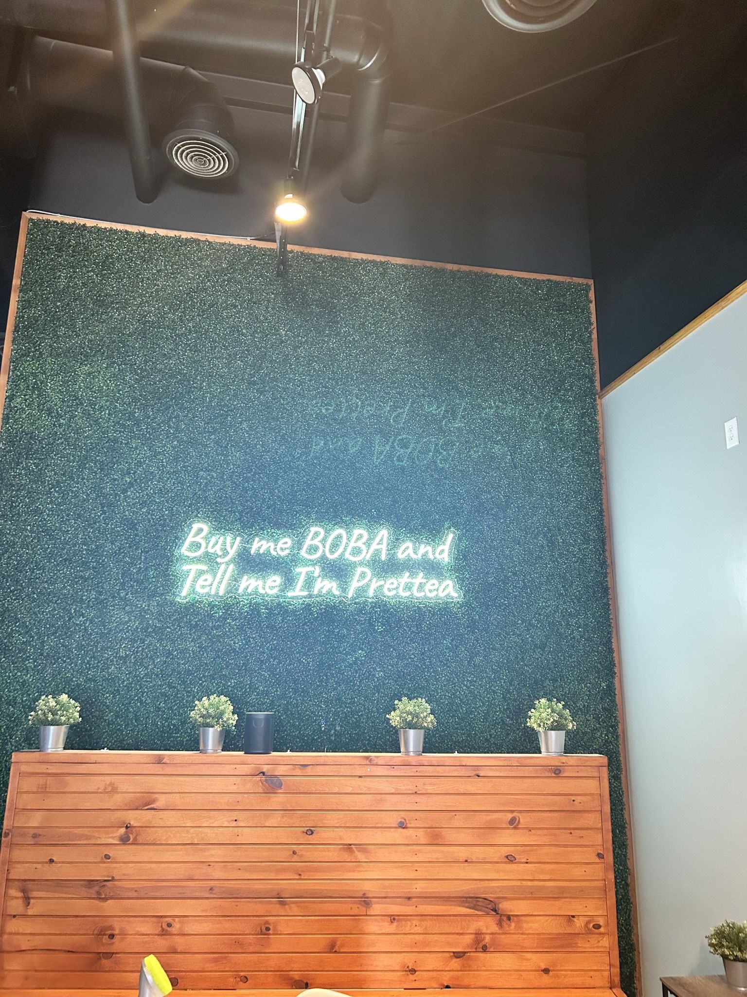 Boba Led Light Up Sign