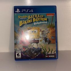 SpongeBob SquarePants: Battle for Bikini Bottom – Rehydrated (PS4)