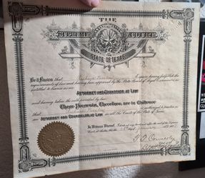 Texas court document