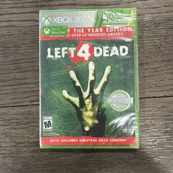 Factory Sealed Left 4 Dead GOTY Xbox 360 – Rare Valve Game