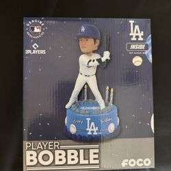 Dodgers Shohei Ohtani FOCO Birthday Bobblehead 