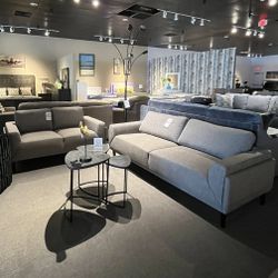 Grey Sofa And Loveseat