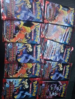 Pokemon destined rivals 10 packs