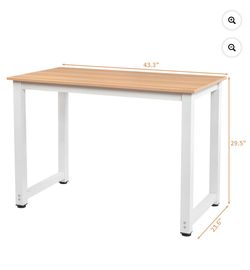 Compact Desk, Wood Top all installed! (all original items still have it)