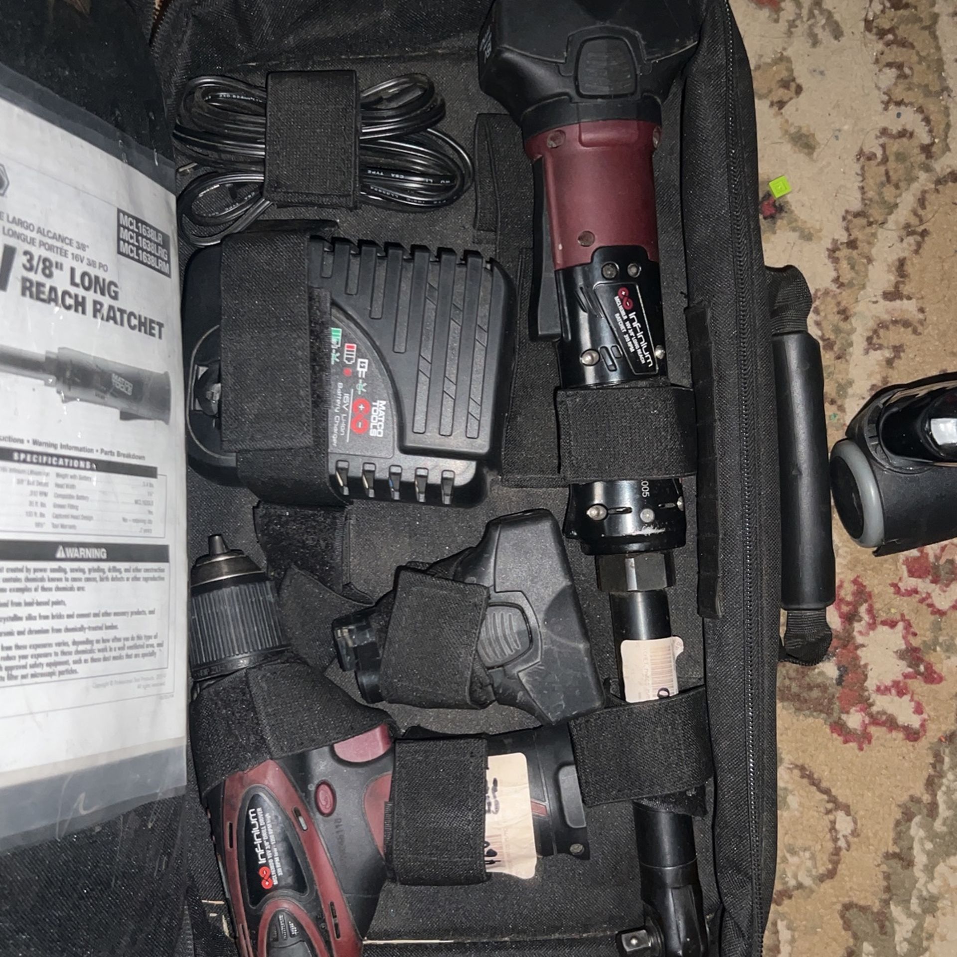 Matco 16v Power Tool Set