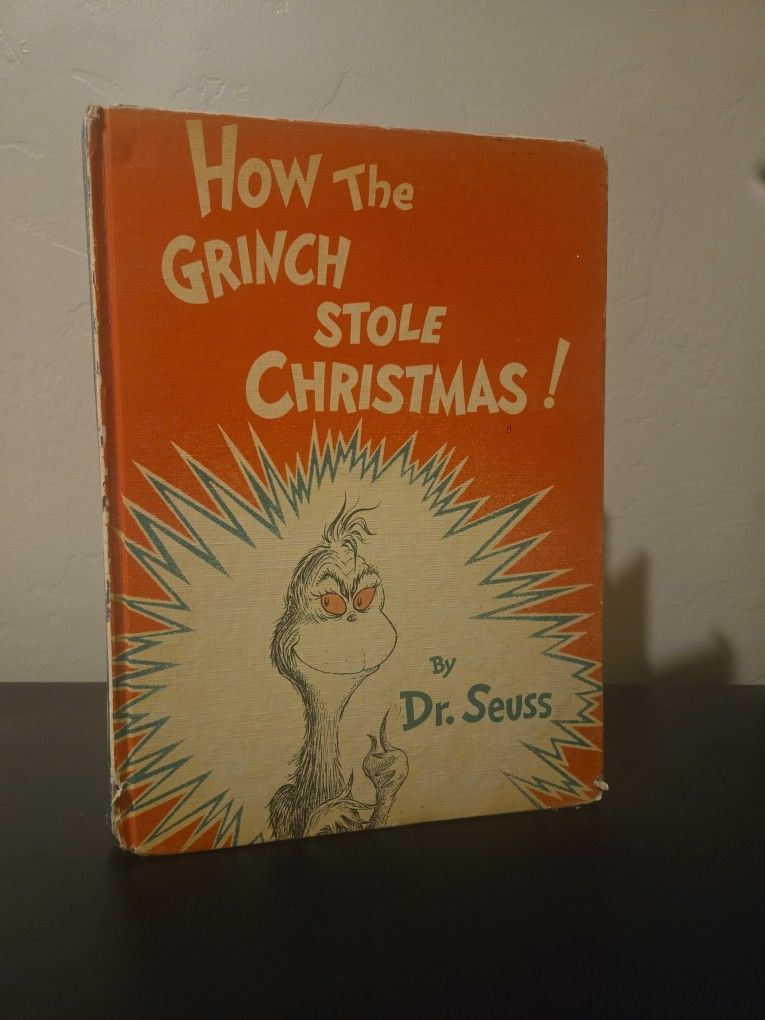 Vintage 1969 Grinch Book – Dr Seuss Hardcover