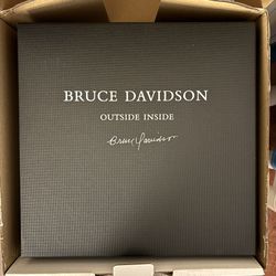 “Bruce Davidson: Outside Inside” Fine Art Photography Book Set - SIGNED