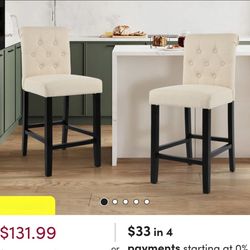 2 brand new Counter/Bar stools