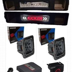 SILVERADO SIERRA OR DENALI 2019-2025 Kicker Bass Package Installed
