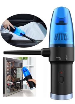 Cordless Electric Compressed Air Duster-Blower & Vacuum 2-in-1