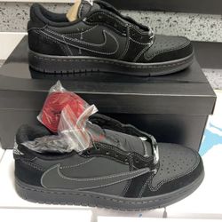 Jordan 1 Travis Scott Black Phantom