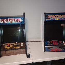 Arcade Machine Robotron And Tapper. Not Pinball Or Arcade1up