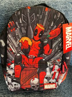 Sprayground Marvel Deadpool backpack .
