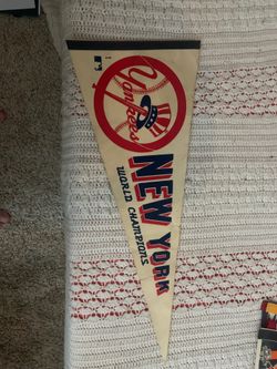 1980’s New York Yankees Vintage Pennant Full size