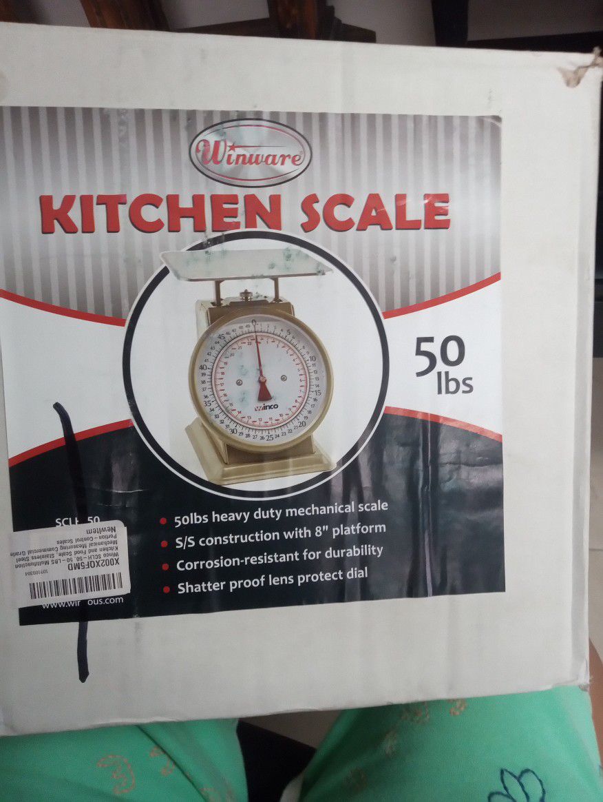 winco 50 lb kitchen scale SCLH50