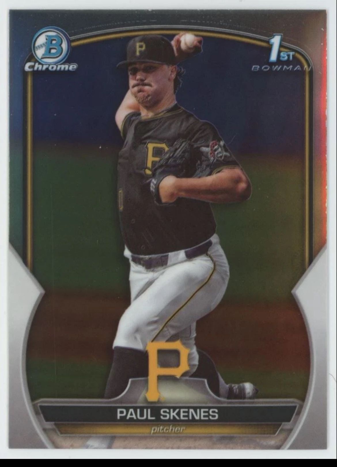 🔥2Card🔥 Lot Paul Skenes Chrome 1st Bowman