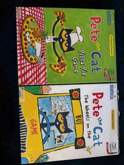 Pete the Cat Board Games Set of 2