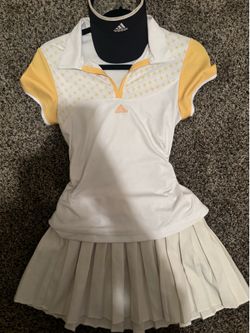 Vintage Adidas Stella McCartney Tennis Set - XS (Skirt + Polo Top) EUC