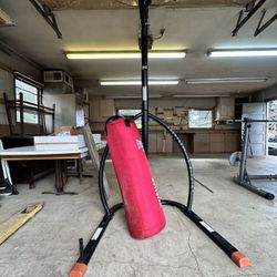 Heavy Bag Stand + Punching Bag