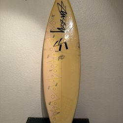Rare Stussy Surfboard