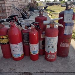 Several Fire Extinguishers Fully Charged For Sale