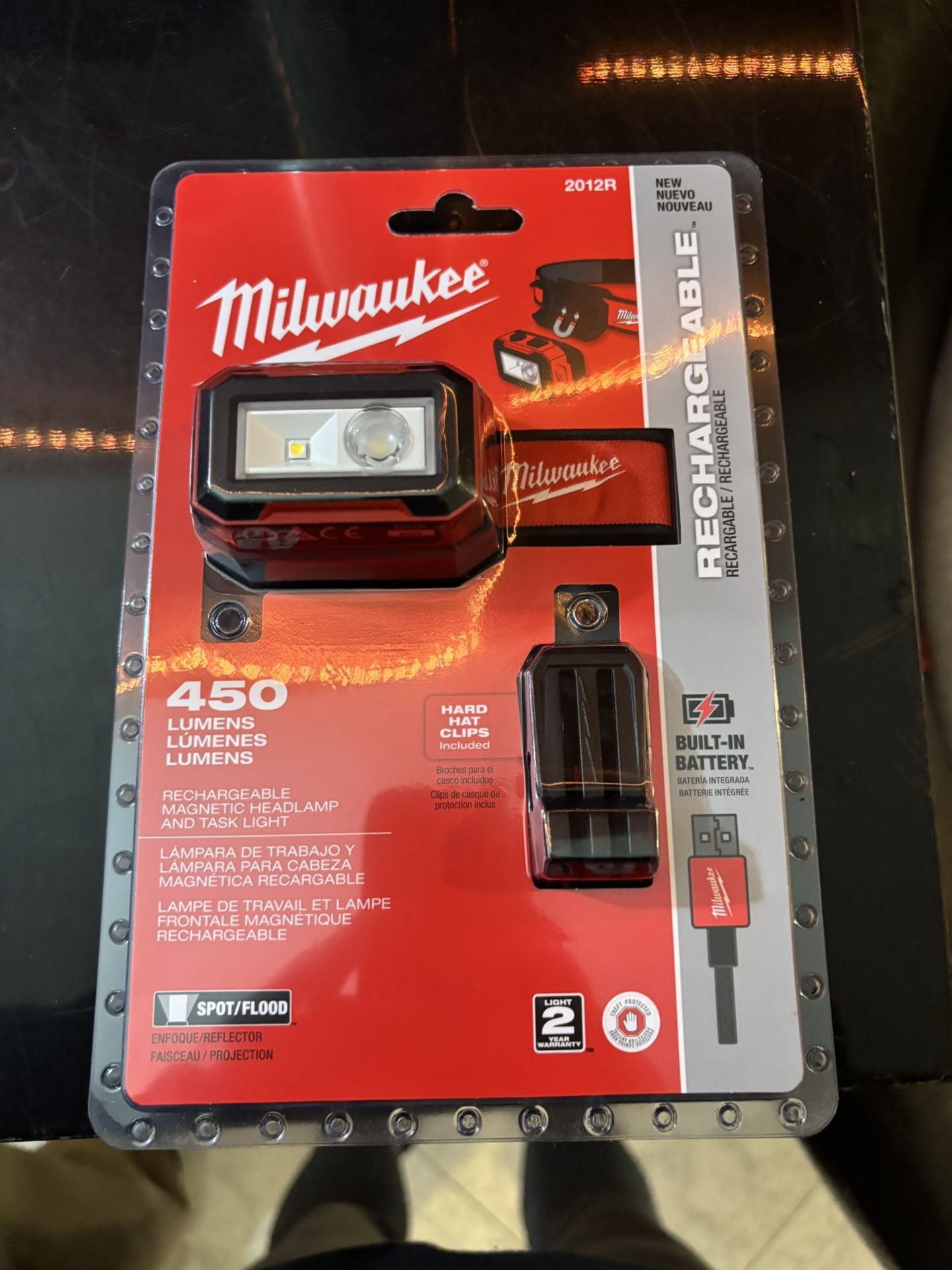 Milwaukee Head Lamp
