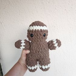 Crocheted Gingerbread Man 