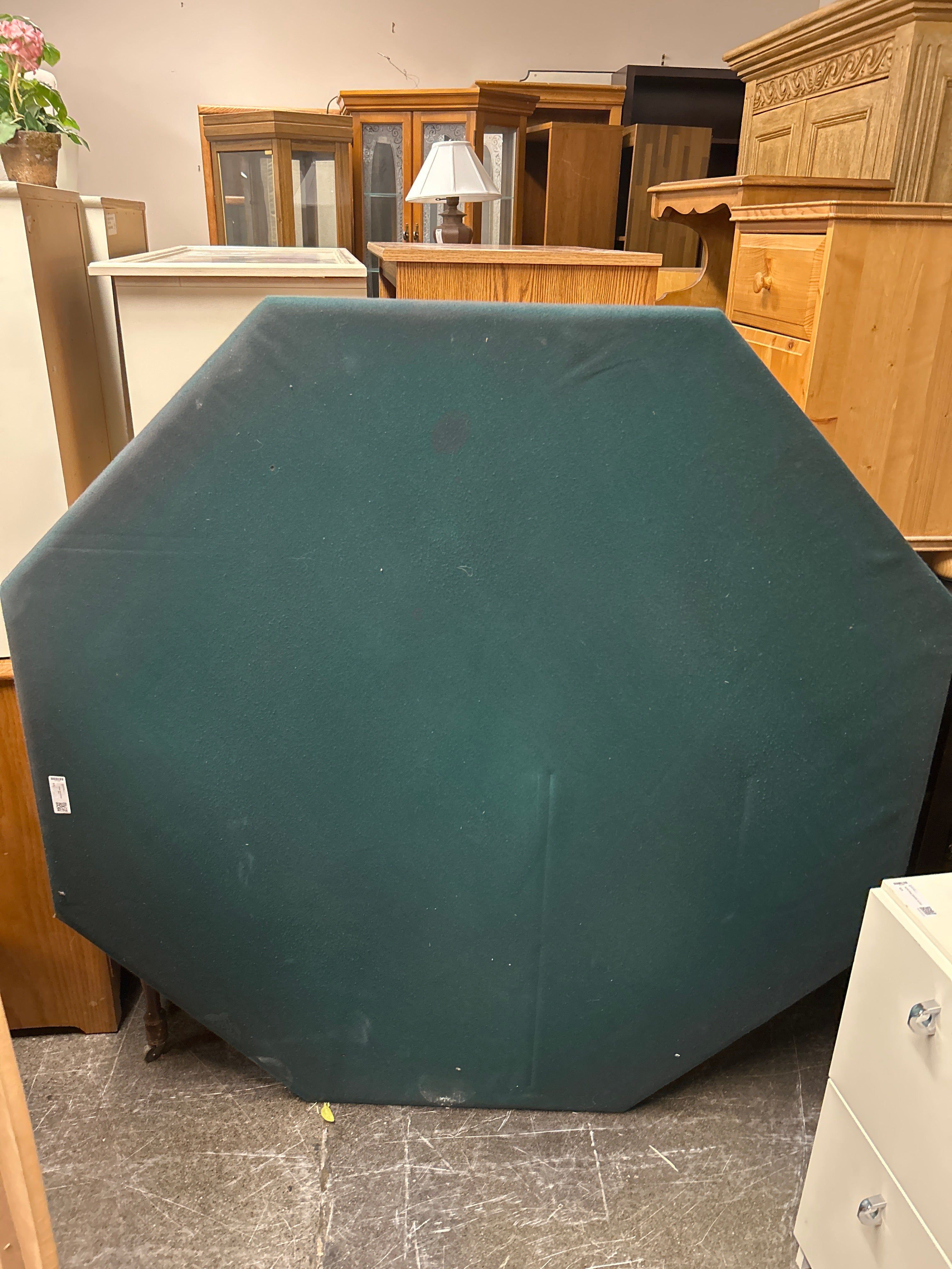 Vintage Table with Red Base