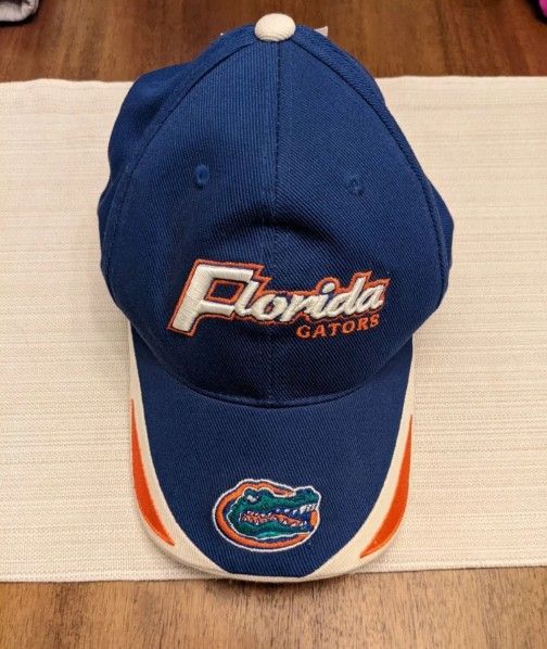 Florida Gators Twins Enterprise Raised Stitch Logo Adjustable Hat Cap.