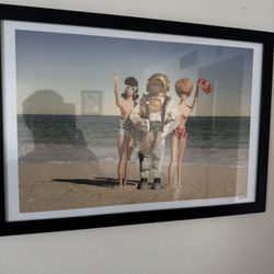 Vintage Barbie Art - framed 