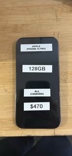 Apple iPhone 15 pro 128gb All Carriers Black